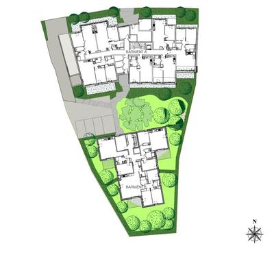 Appartement - 44 m² - 2 pièces