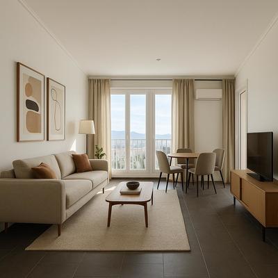 Appartement - 58 m² - 3 pièces