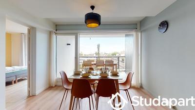 Chambre - 12 m² - 1 pièce