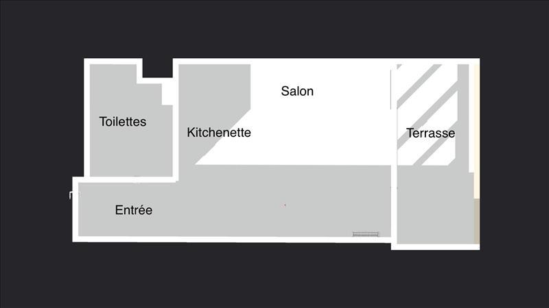 Appartement - 15 m² - 1 pièce