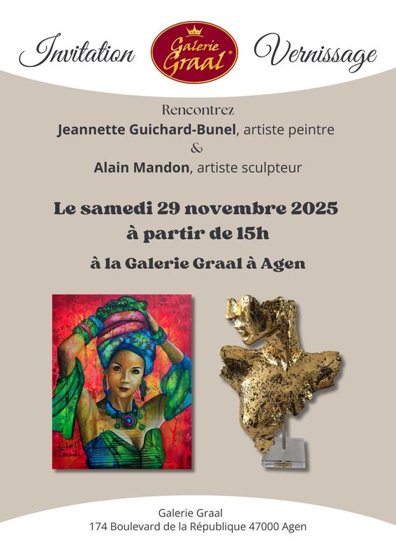 ✨ Vernissage Exceptionnel à Agen !