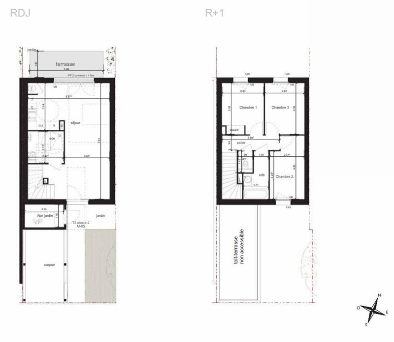 Maison - 78 m² - 4 pièces