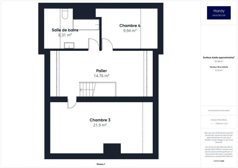 Maison - 140 m² - 6 pièces