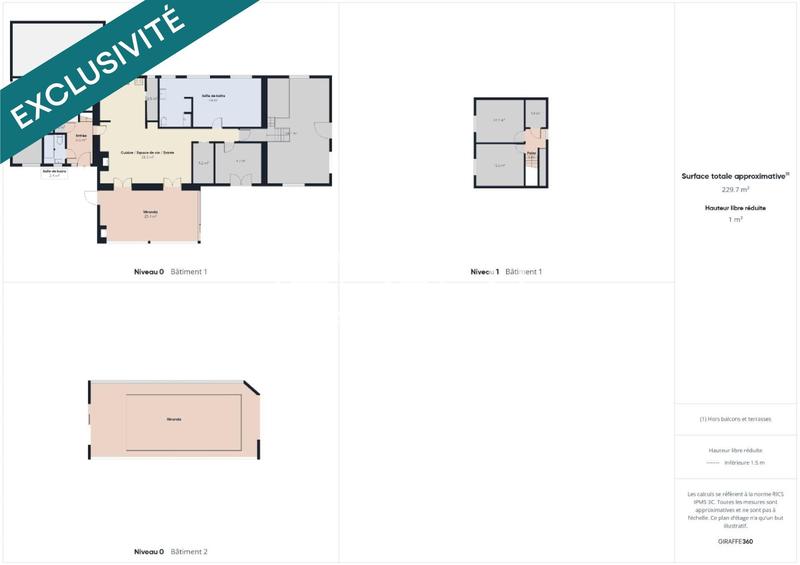 Maison - 174 m² - 6 pièces