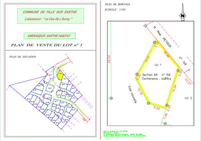 Terrain constructible - 489 m²