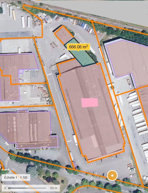 Entrepôt - 664 m²
