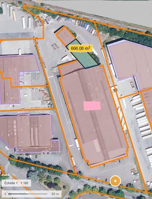 Entrepôt - 664 m²