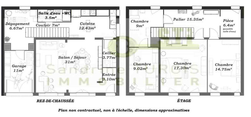 Maison - 139 m² - 6 pièces