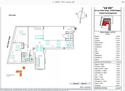 Appartement - 109 m² - 4 pièces