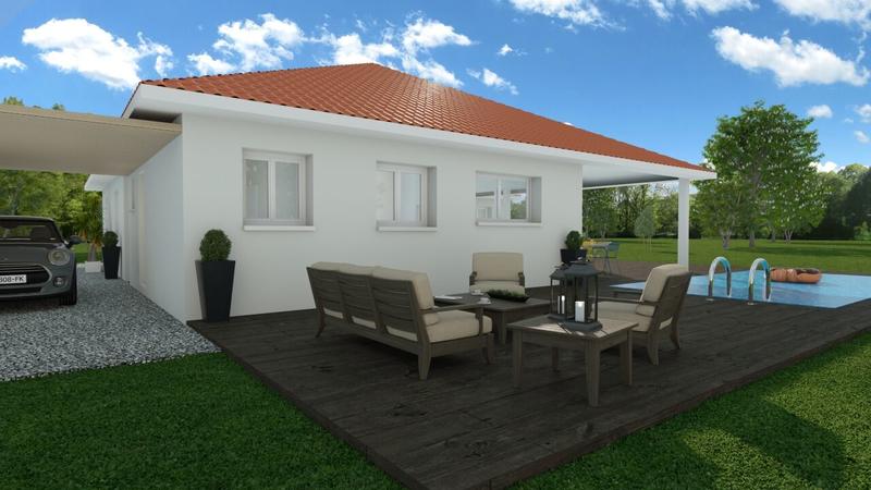 Maison - 90 m² - 4 pièces