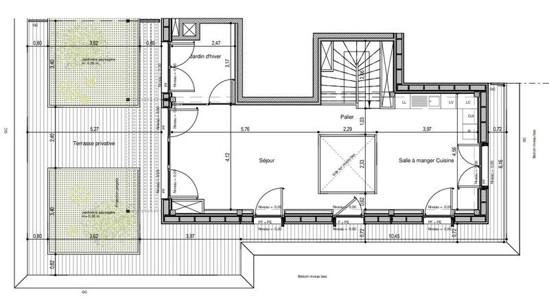 Appartement - 122 m² - 5 pièces