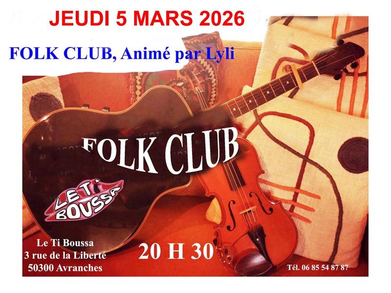 Soirée Folk club
