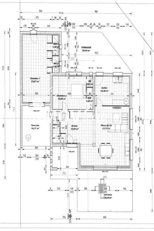 Villa - 123 m² - 5 pièces