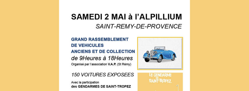 Rassemblement de véhicules anciens et de collection