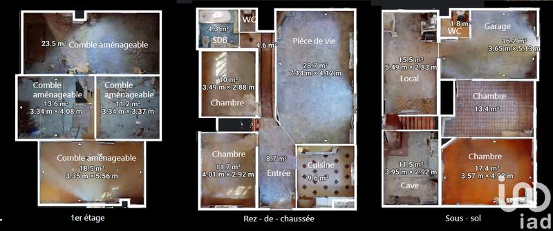 Maison - 110 m² - 5 pièces