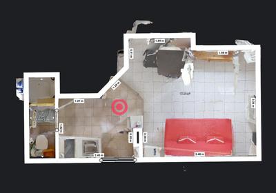 Appartement - 22 m² - 1 pièce