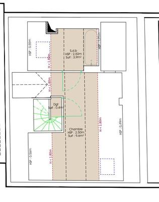 Maison - 86 m² - 5 pièces