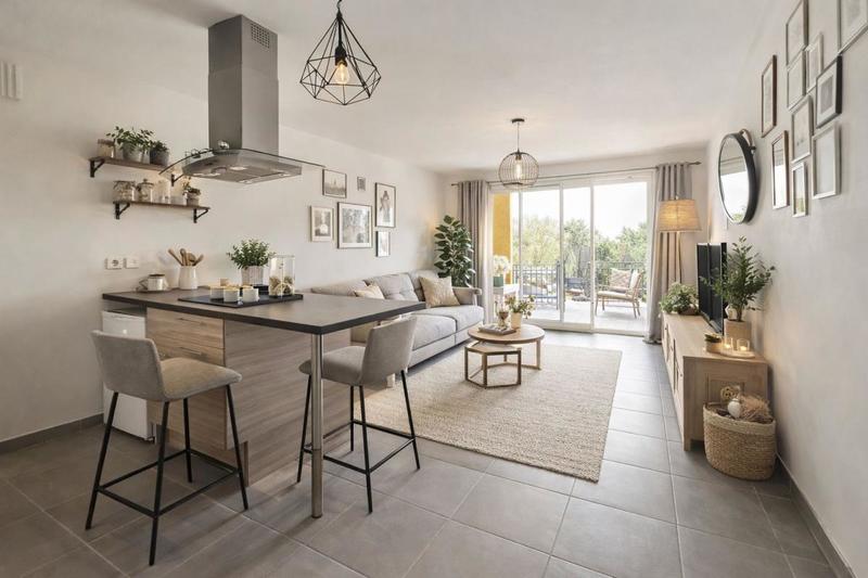 Appartement - 44 m² - 2 pièces