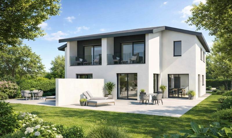 Maison jumelée - 410 m² - 8 pièces