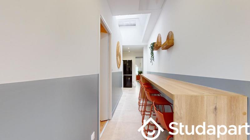 Chambre - 11 m² - 1 pièce