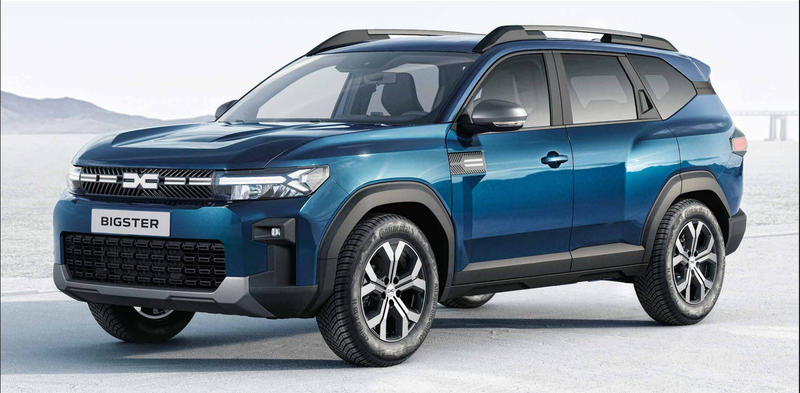 Dacia bigster Journey Hybrid 155 Ch Bva Bleu Indigo