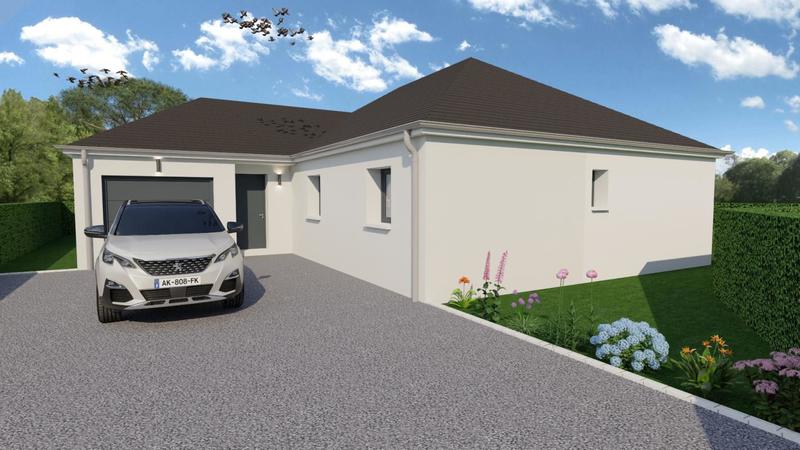 Maison - 90 m² - 5 pièces