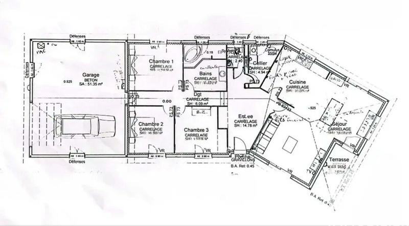 Maison - 120 m² - 5 pièces