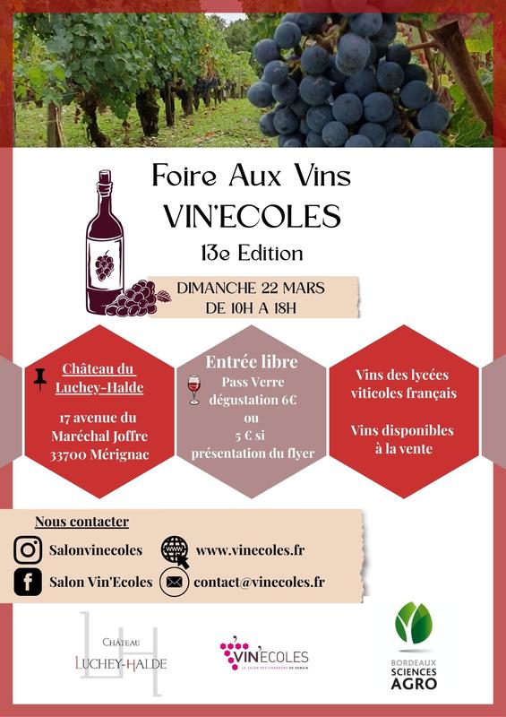 Foire aux vins Vin'écoles