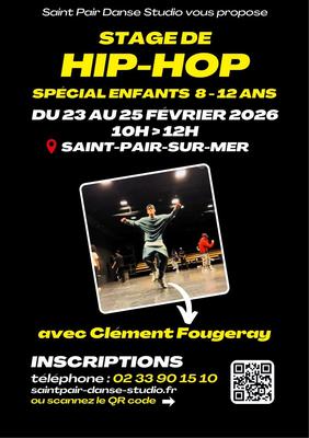 Stage de hip-hop pour enfants (8 à 12 ans)