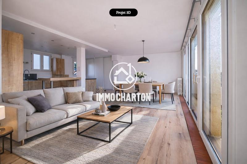 Appartement - 113 m² - 5 pièces