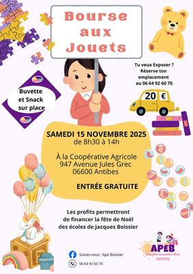 Bourse aux jouets de l'apeb