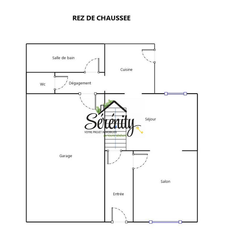 Maison ancienne - 94 m² - 4 pièces