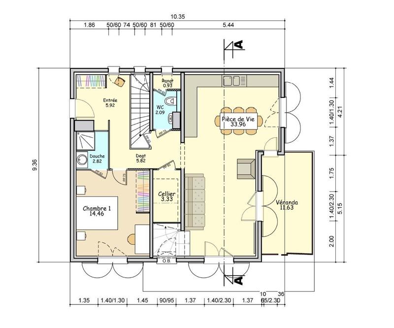 Maison - 135 m² - 5 pièces
