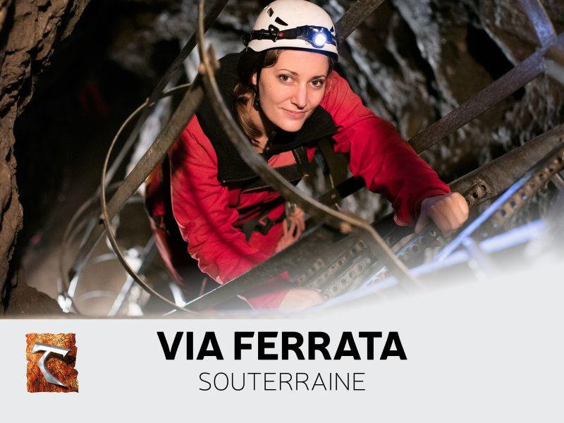 Parc Tellure : Via Ferrata souterraine