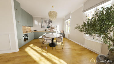 Appartement - 105 m² - 4 pièces