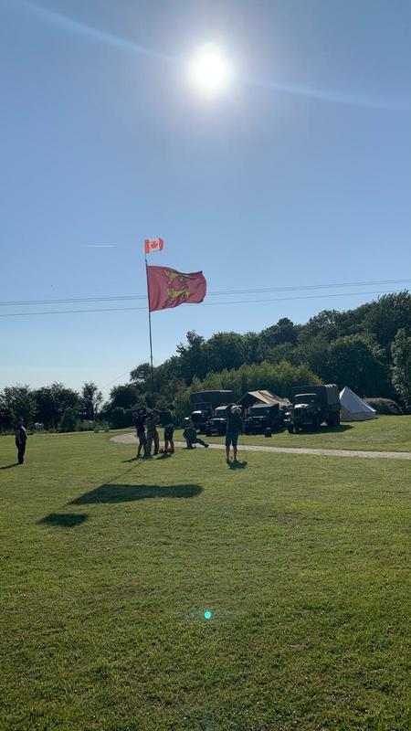 Camp de base sur la Station Radar 44