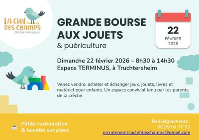 Bourse aux jouets et puériculture