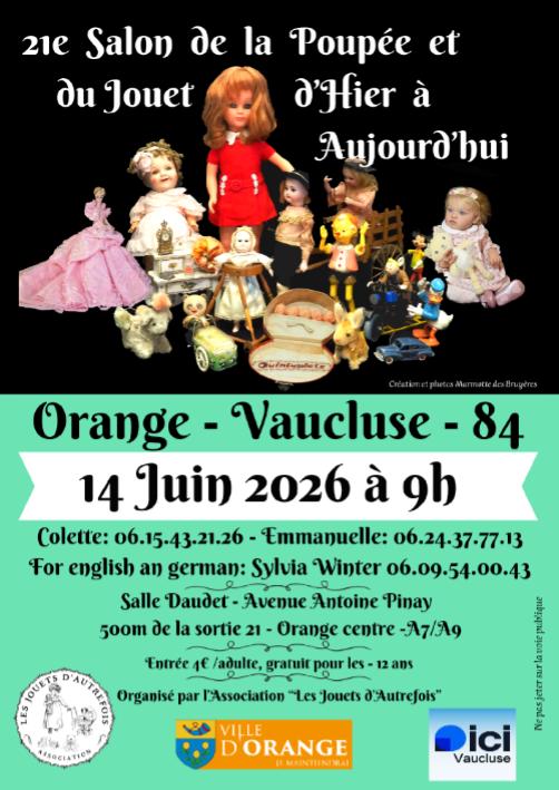 21è Salon de la Poupée et du Jouet d'hier à aujourd'hui