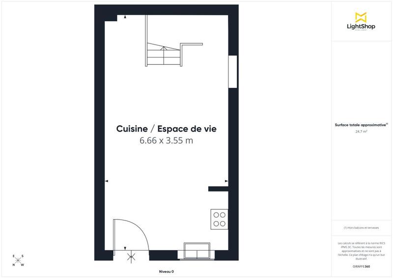 Duplex - 77 m² - 3 pièces