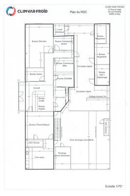 Local commercial - 1 150 m²