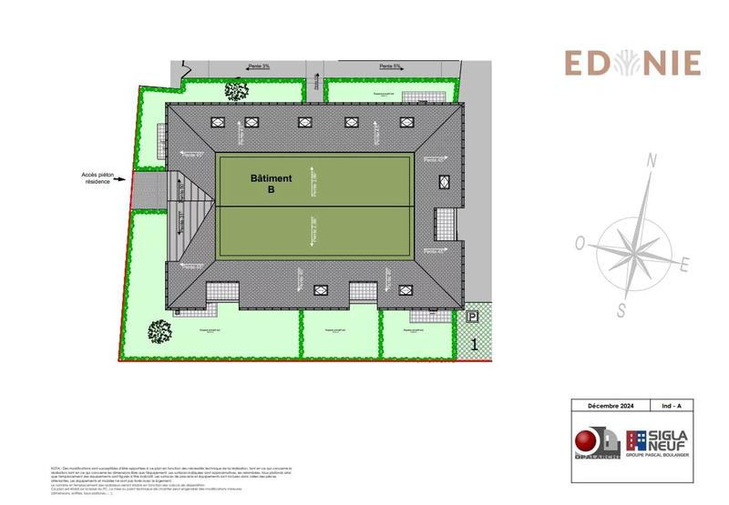 Appartement - 67 m² - 3 pièces