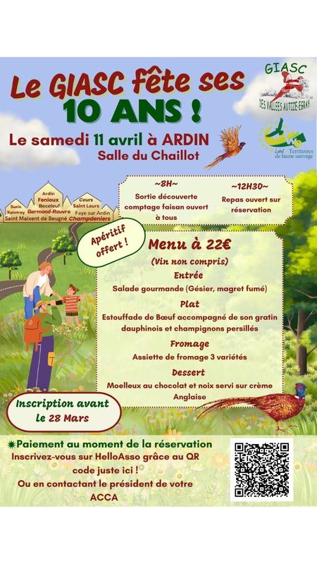 10 ans du Giasc des Vallées de l'Autize-Egray