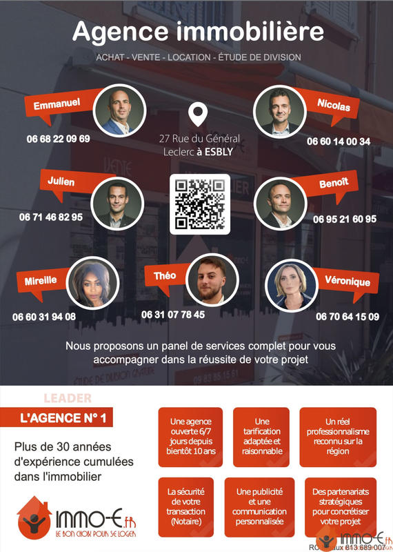 Maison - 53 m² - 3 pièces