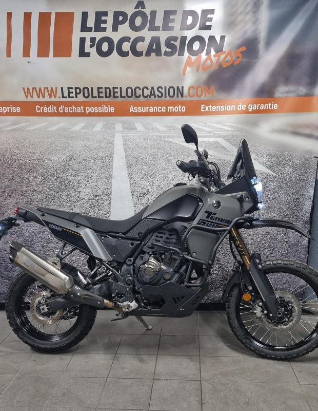 Yamaha Xtz Ténéré 700- Gris foncé- 09/2023 – 3 689 km – Très équipée 700