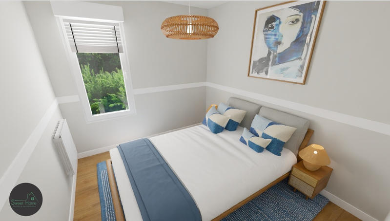 Appartement - 61 m² - 3 pièces