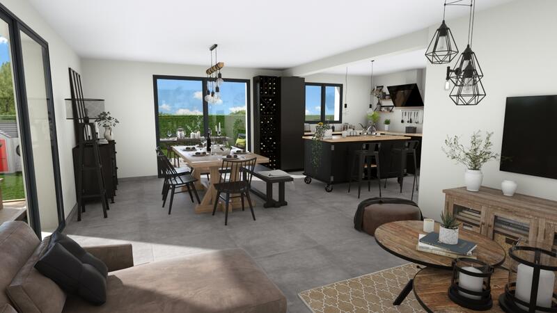 Maison - 120 m² - 5 pièces