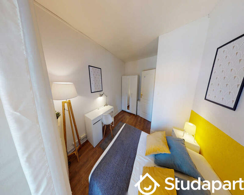 Chambre - 11 m² - 1 pièce