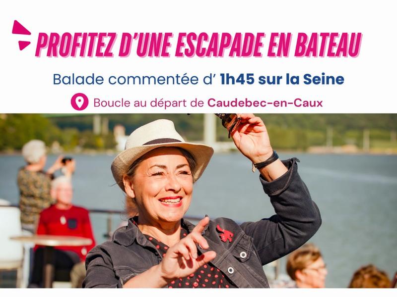 Balade en bateau sur la Seine