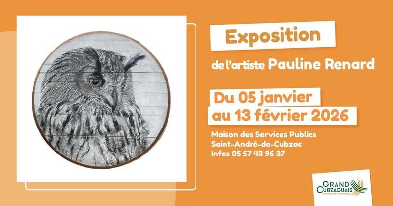 Exposition de l'artiste Pauline Renard