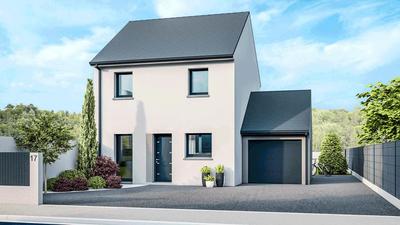 Maison - 89 m² - 5 pièces